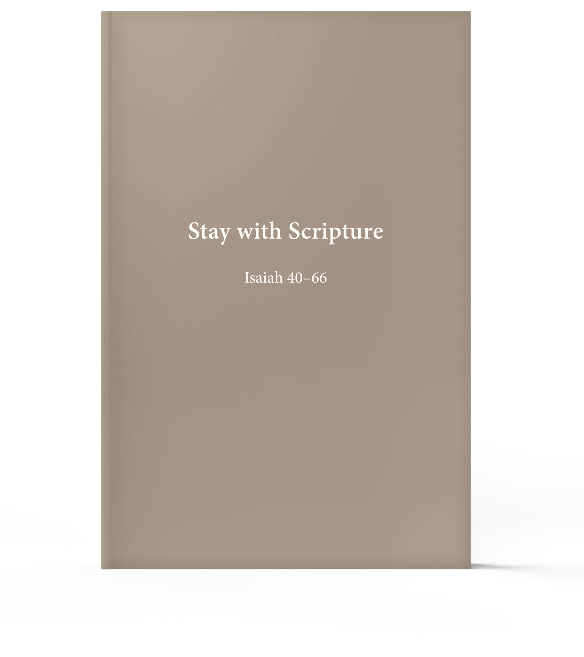 Isaiah II journal cover